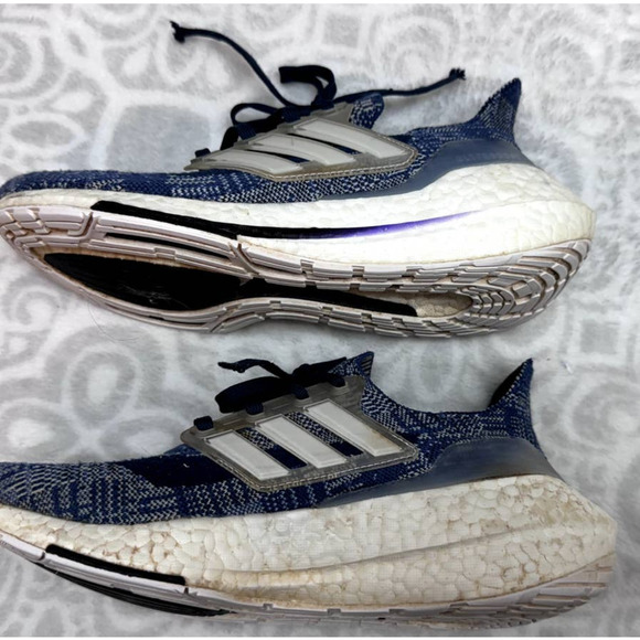 Adidas Ultraboost 21 Running Shoes Prime Blue - FZ3084 - Mens Size: 6 Womens 7.5 main image 11